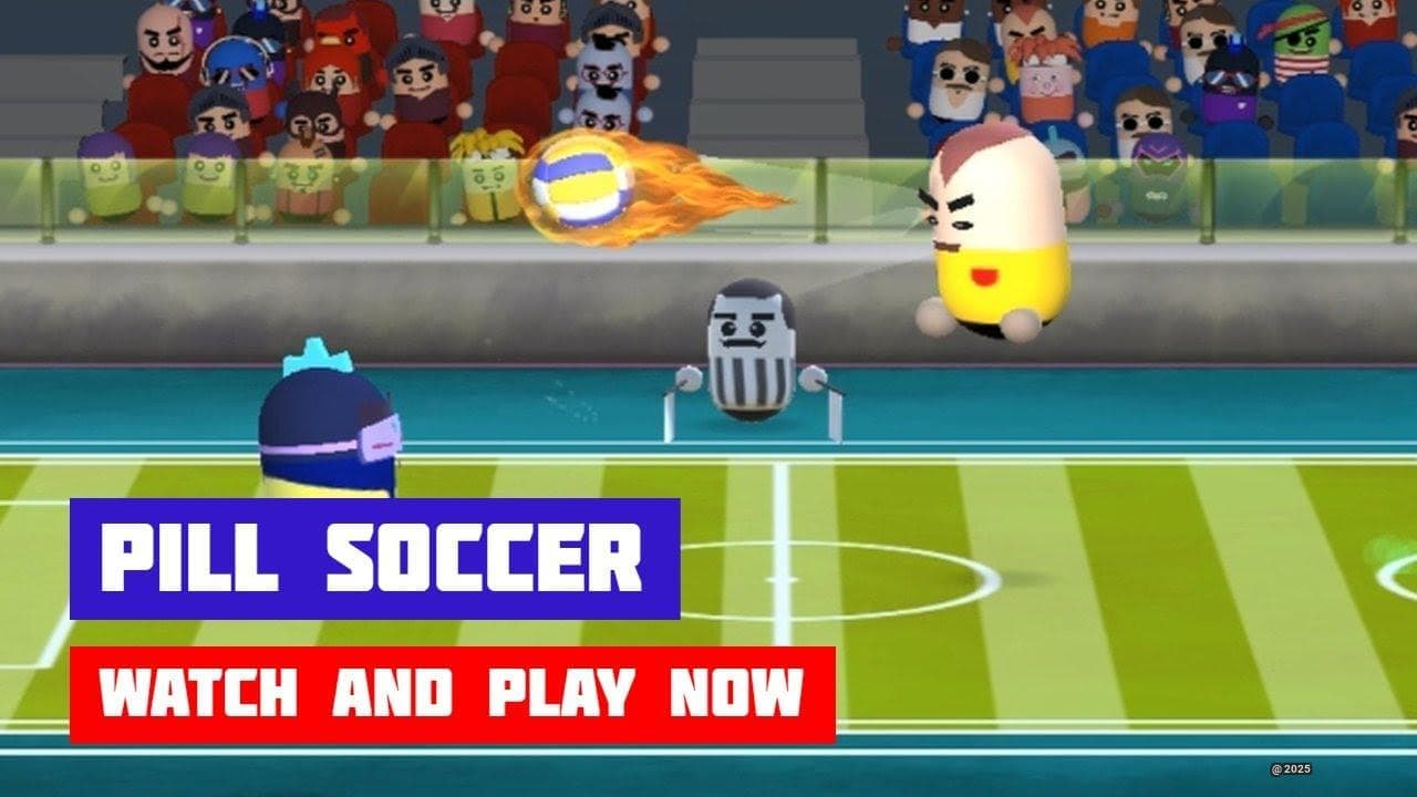 Pill Soccer - Where Medicine Meets Mayhem in 90-Second Matches